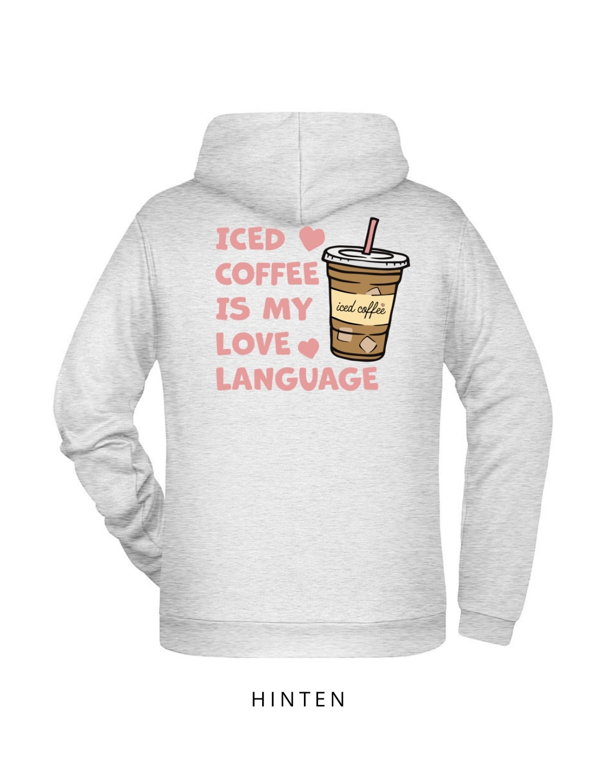 Oversize Motiv "Eiskaffee"