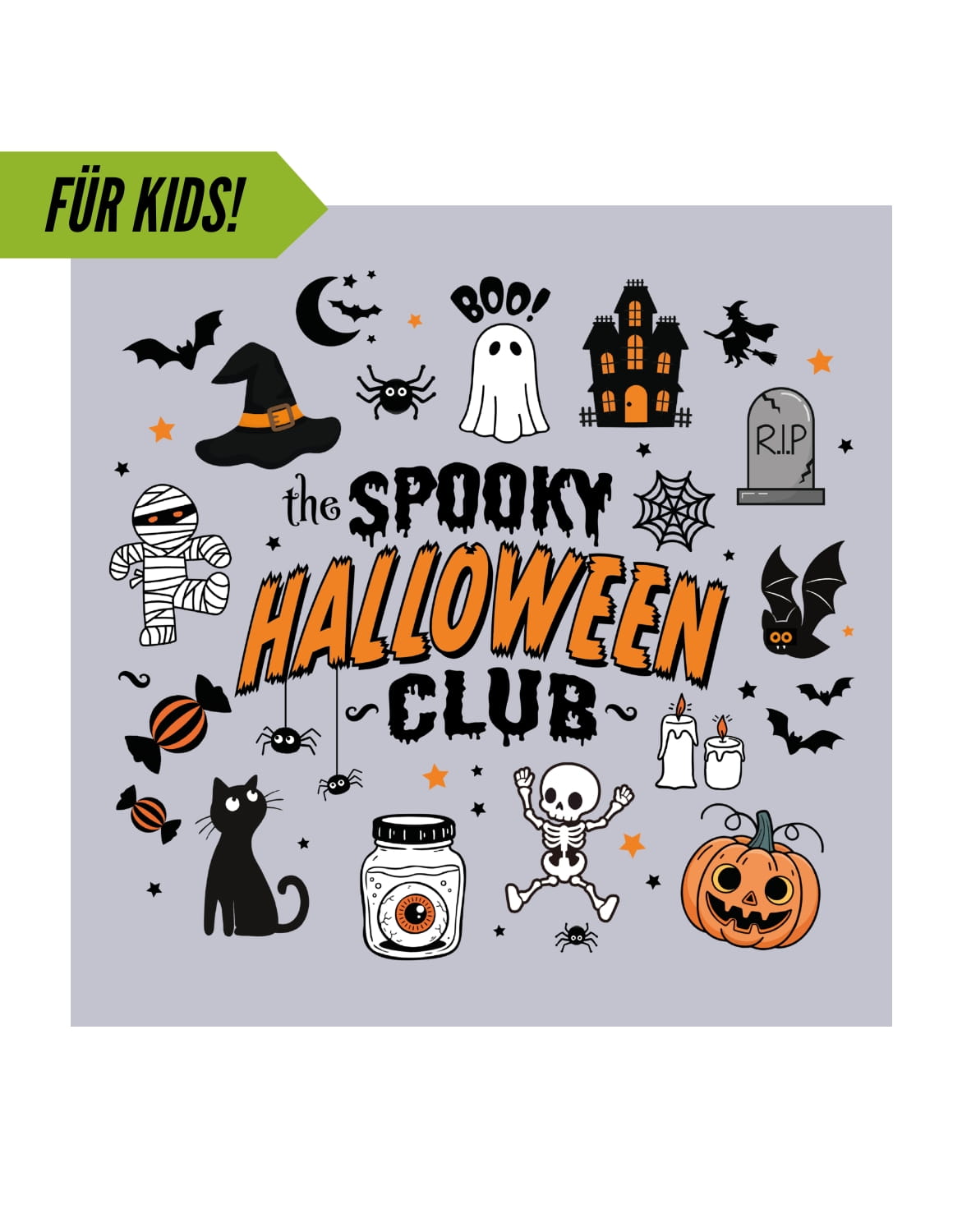Kids Motiv "Spooky Halloween Club"