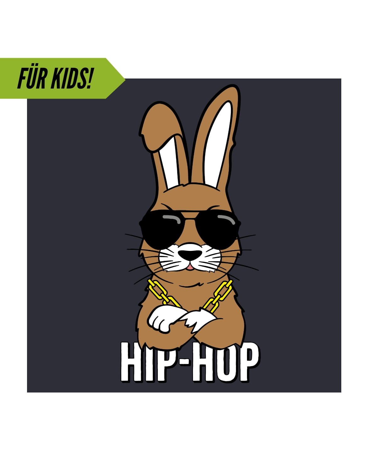 Kids Motiv "Hip Hop Kopf"