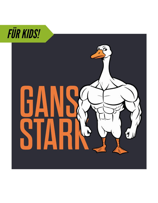 Kids Motiv "Gans stark"