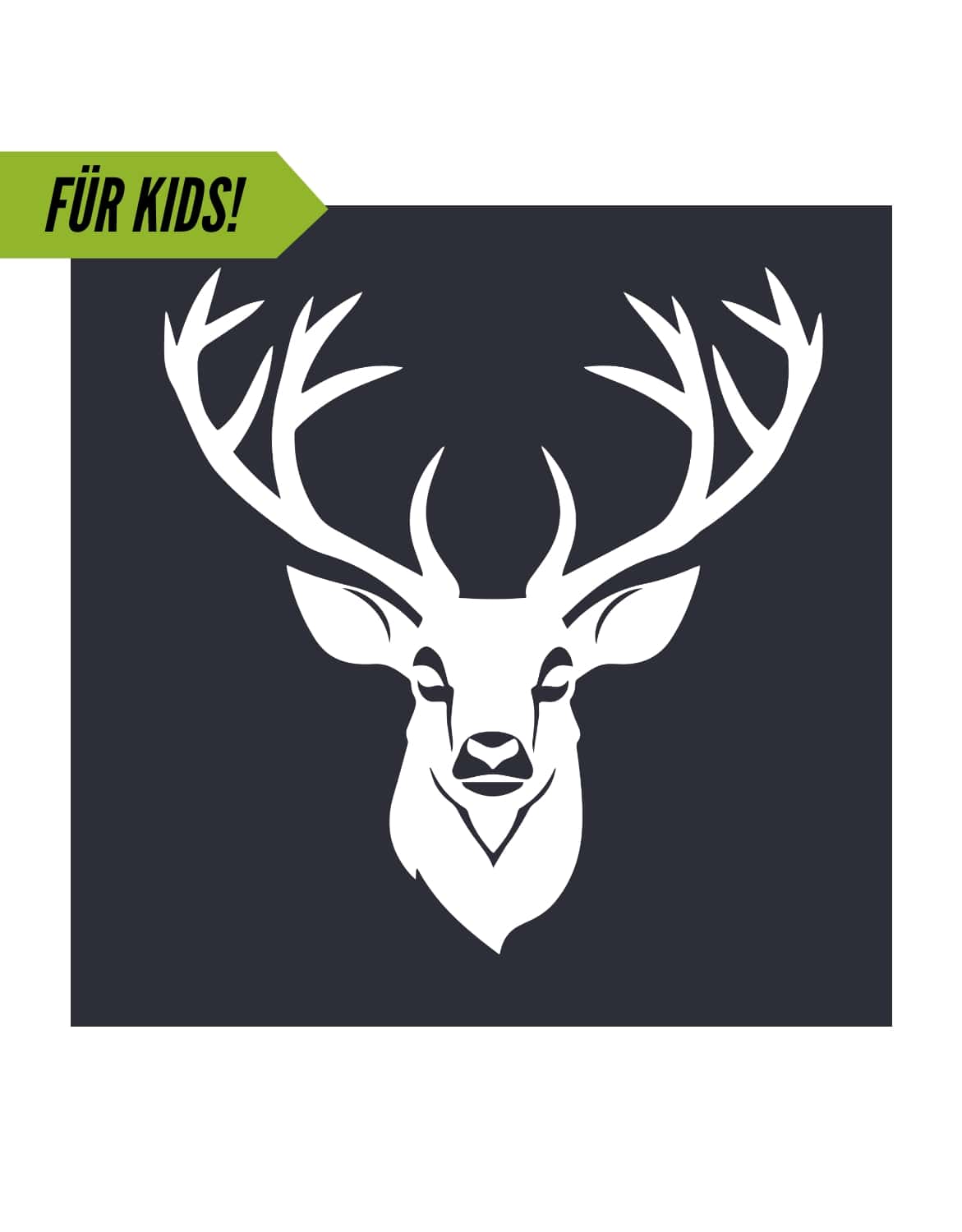 Kids Motiv "Hirschkopf"