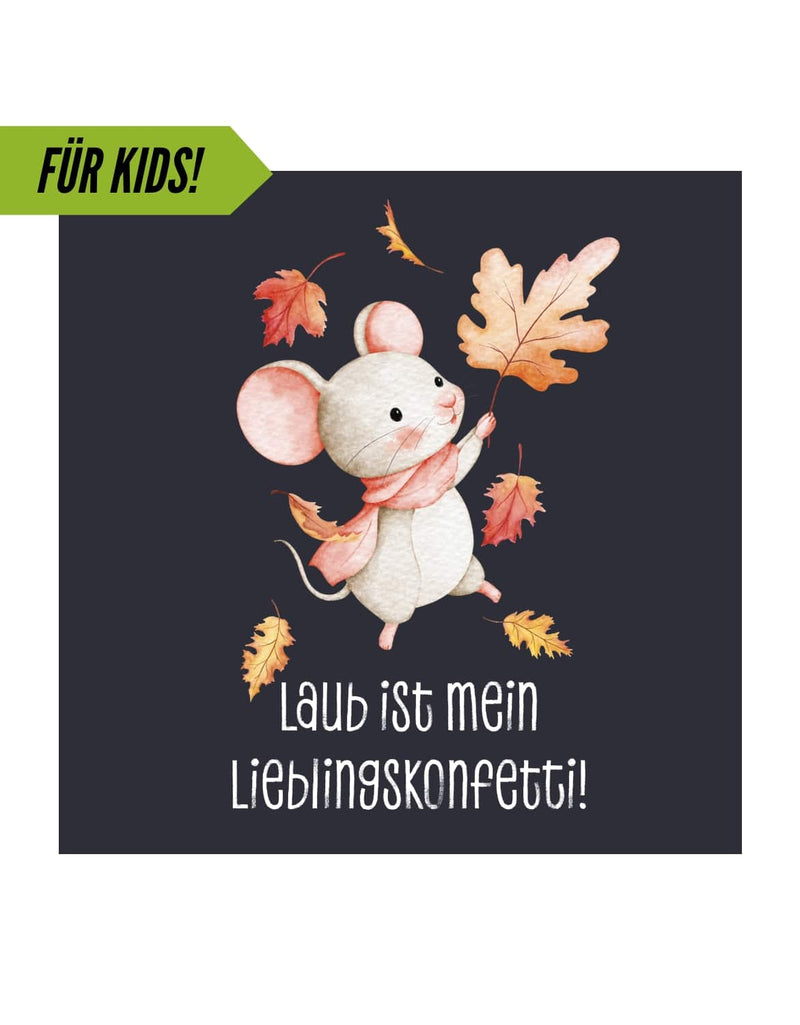 Kids Motiv "Herbst Maus"
