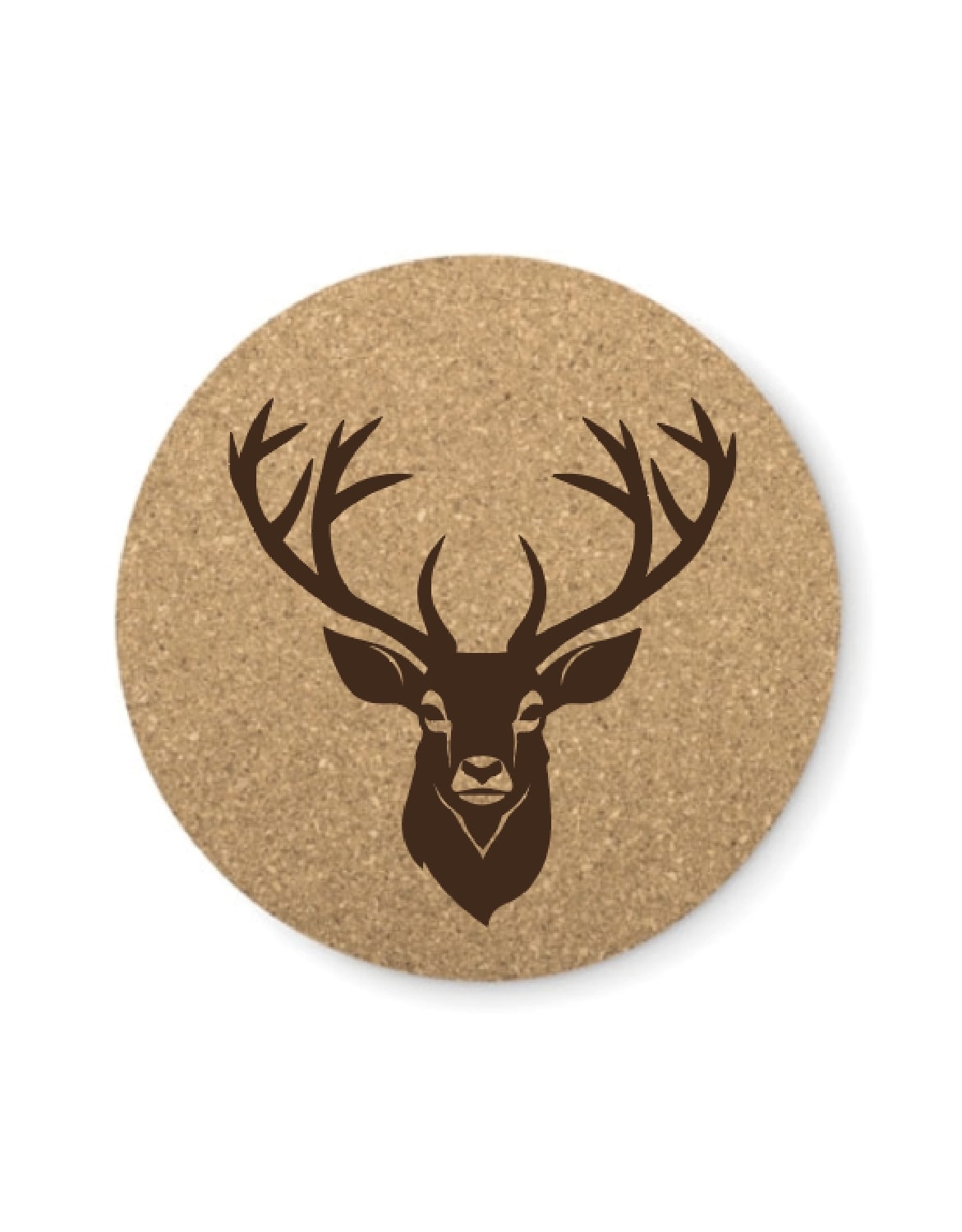 Untersetzer aus Kork für Gläser