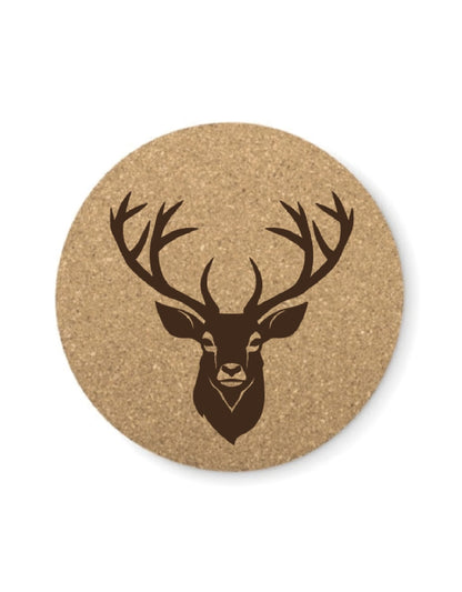 Untersetzer aus Kork für Gläser