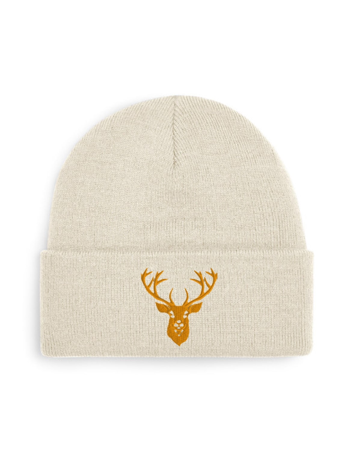 Strick-Beanie "Hirschkopf"