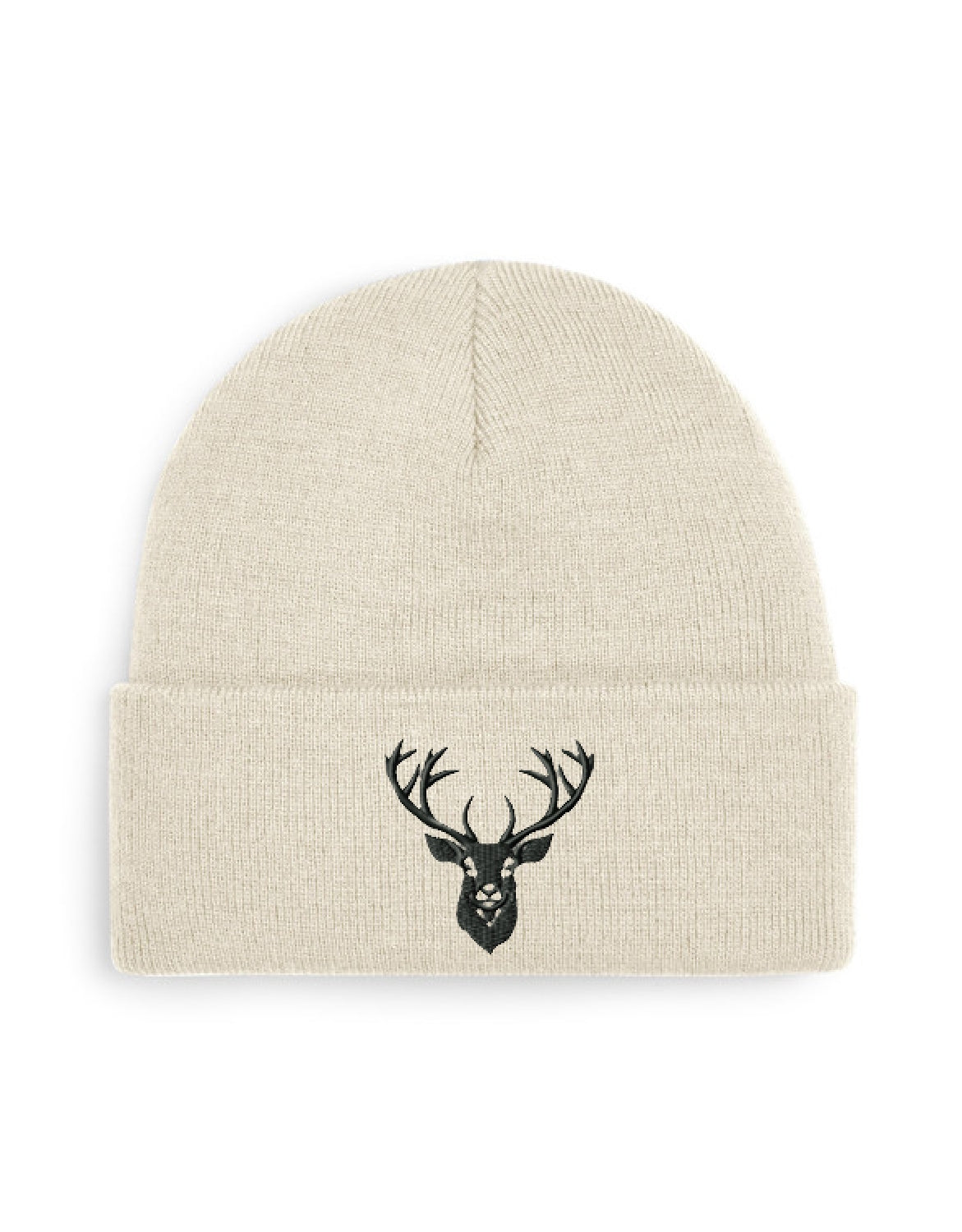 Strick-Beanie "Hirschkopf"