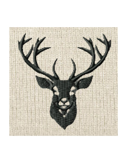 Strick-Beanie "Hirschkopf"