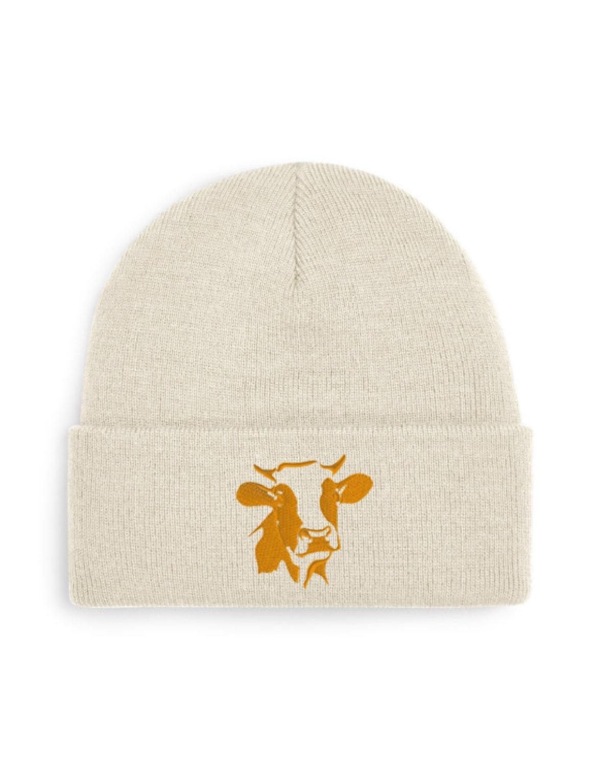 Strick-Beanie "Kuh"