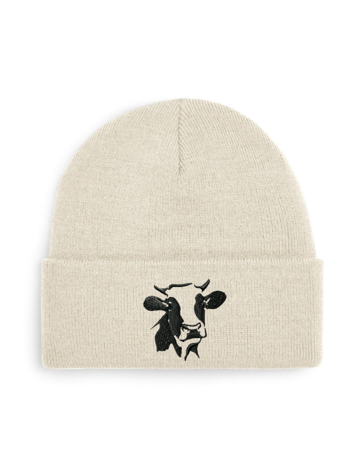 Strick-Beanie "Kuh"