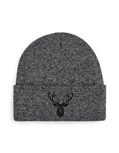 Strick-Beanie "Hirschkopf"