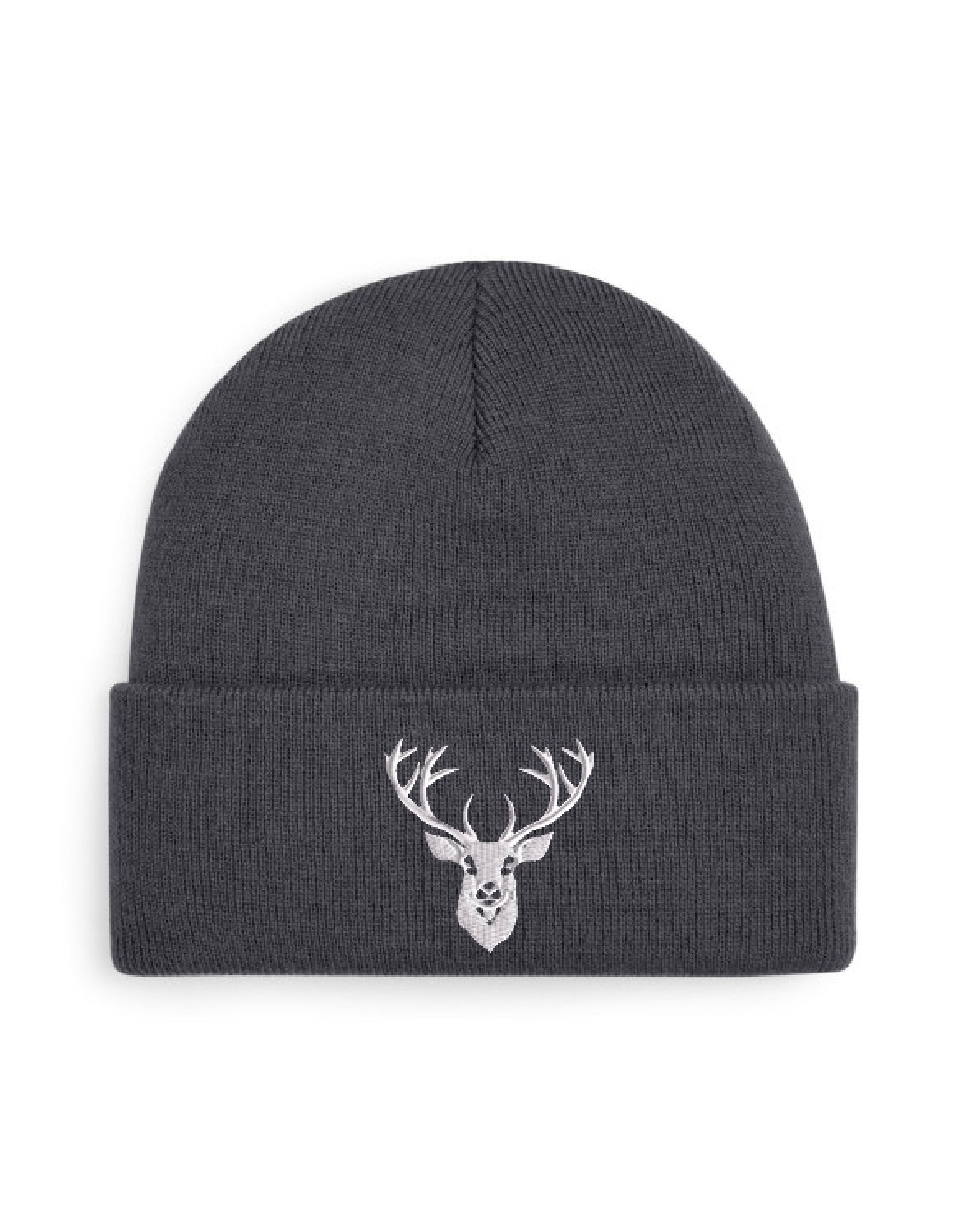 Strick-Beanie "Hirschkopf"