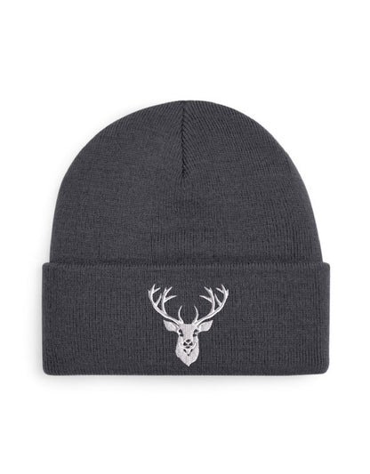 Strick-Beanie "Hirschkopf"