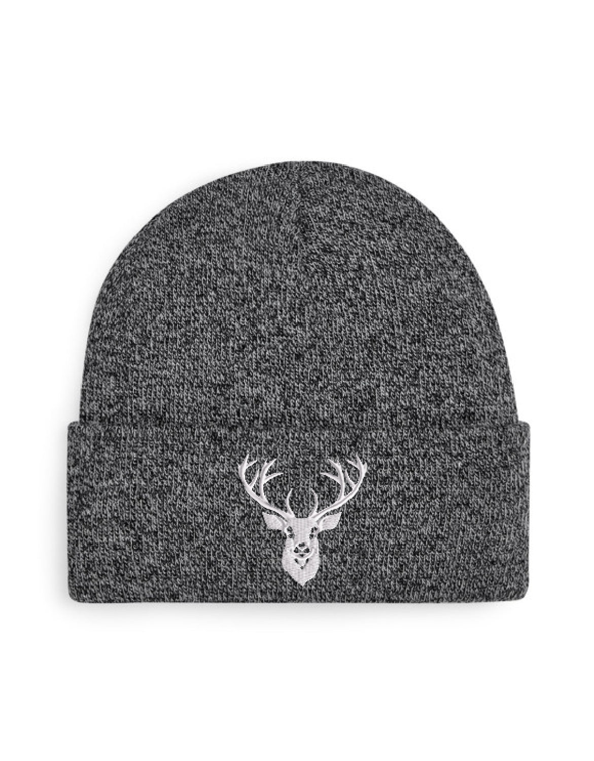 Strick-Beanie "Hirschkopf"