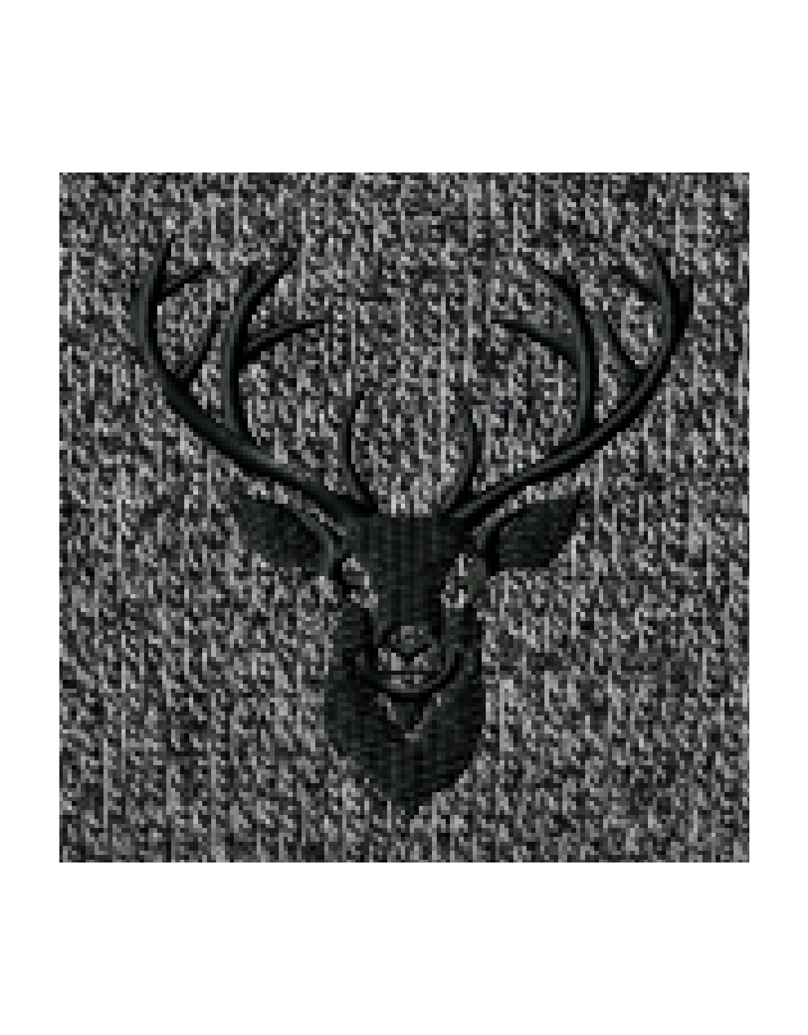 Strick-Beanie "Hirschkopf"