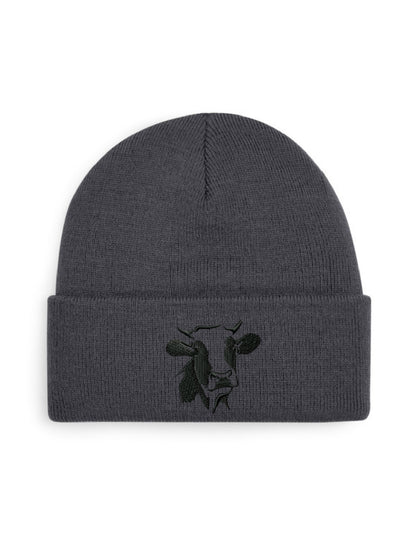 Strick-Beanie "Kuh"