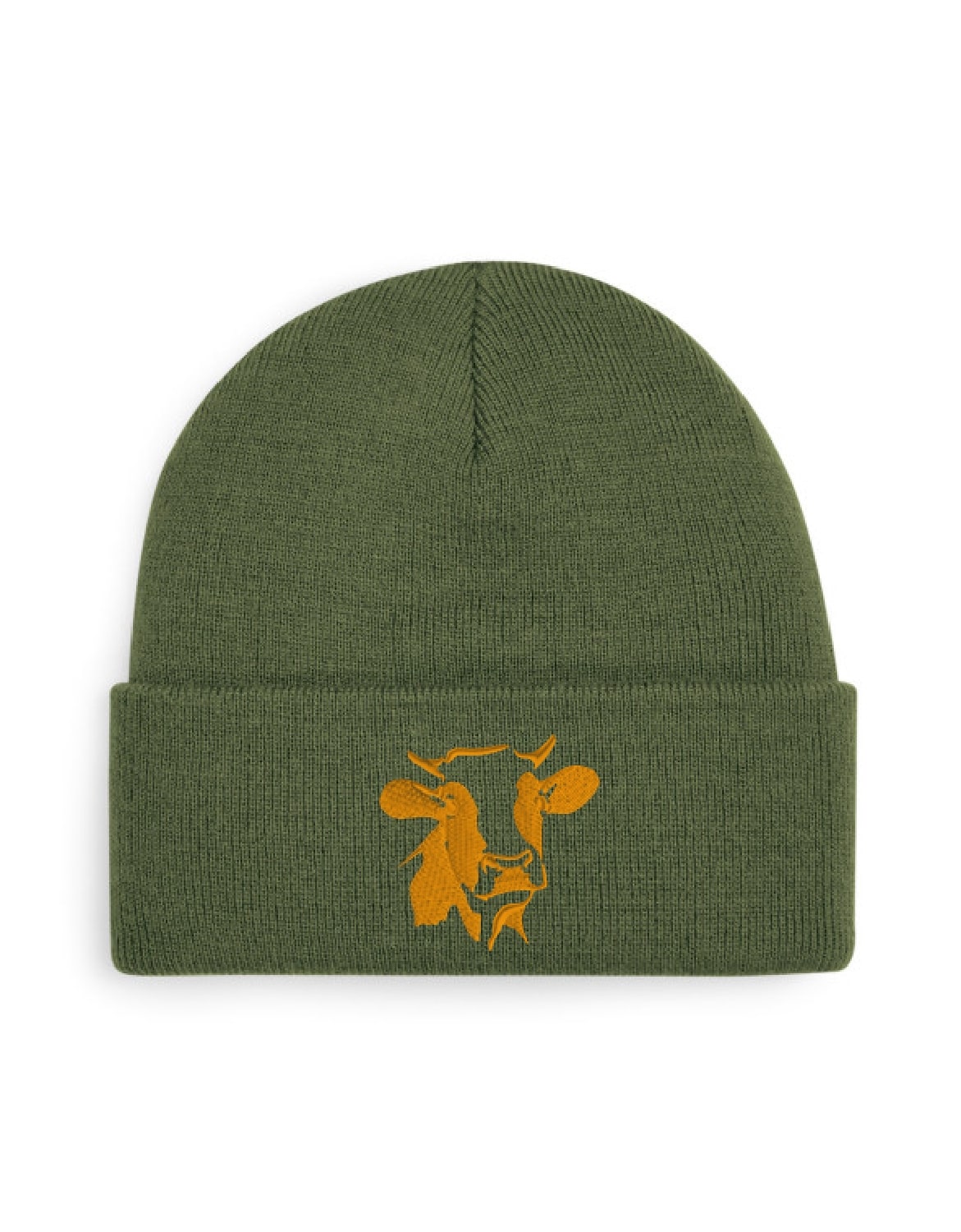 Strick-Beanie "Kuh"