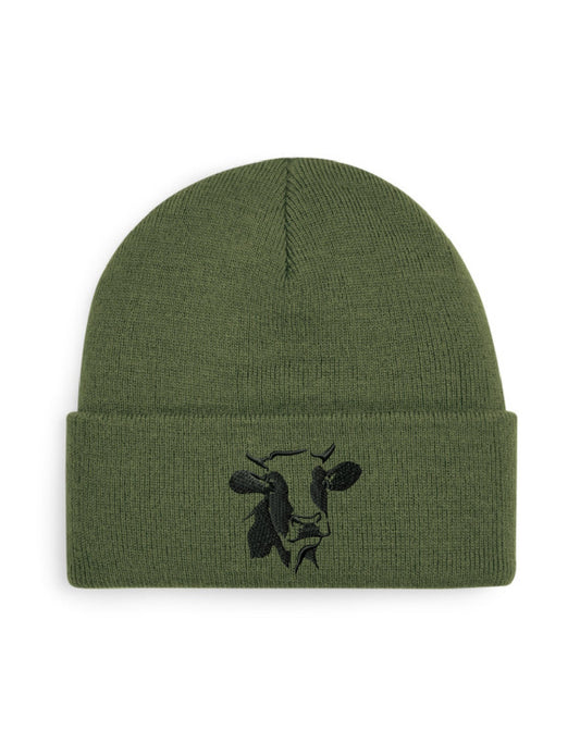 Strick-Beanie "Kuh"
