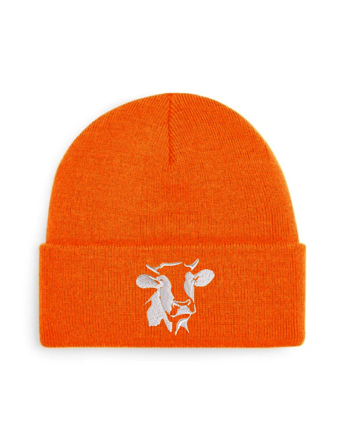 Strick-Beanie "Kuh"