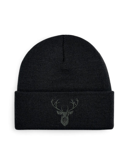 Strick-Beanie "Hirschkopf"