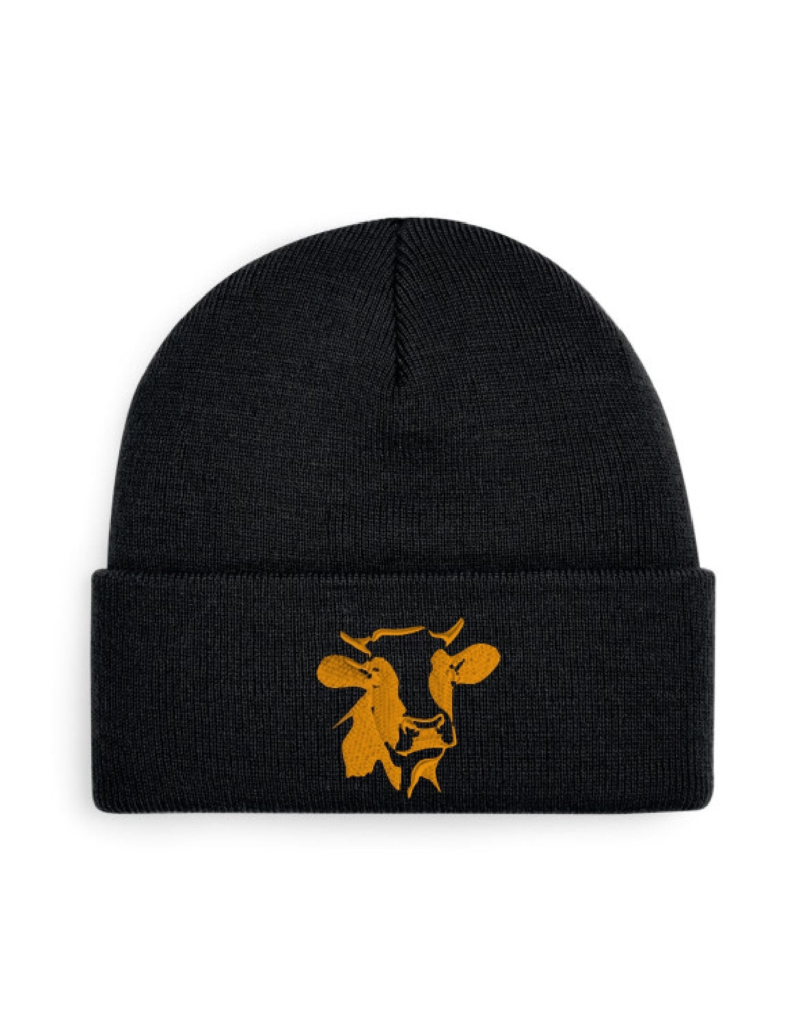 Strick-Beanie "Kuh"