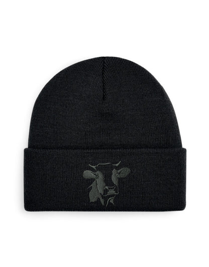 Strick-Beanie "Kuh"