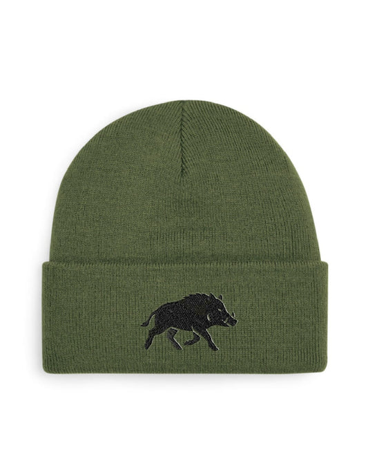Strick-Beanie "Wildschwein #1"