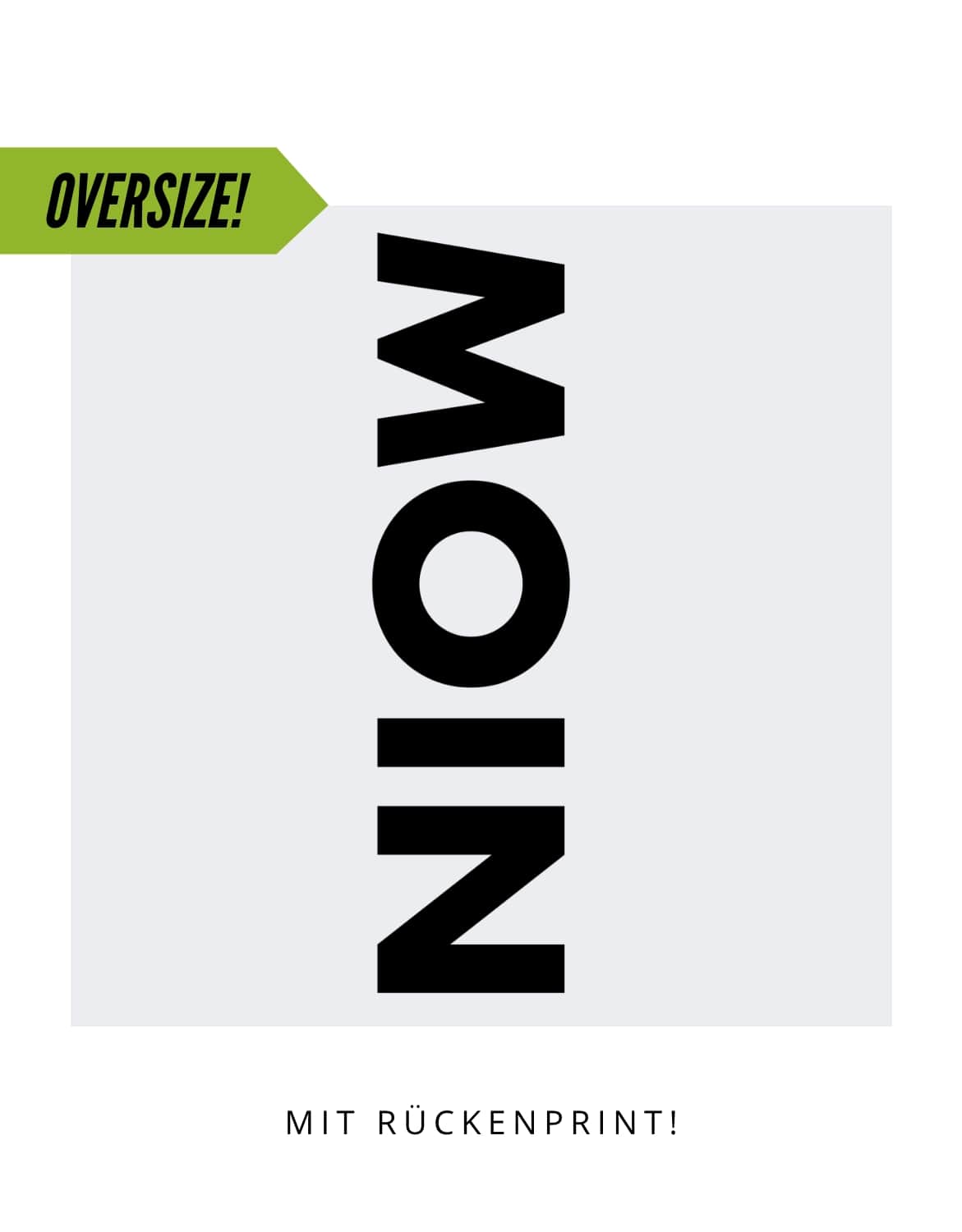 Oversize "Moin mittig"