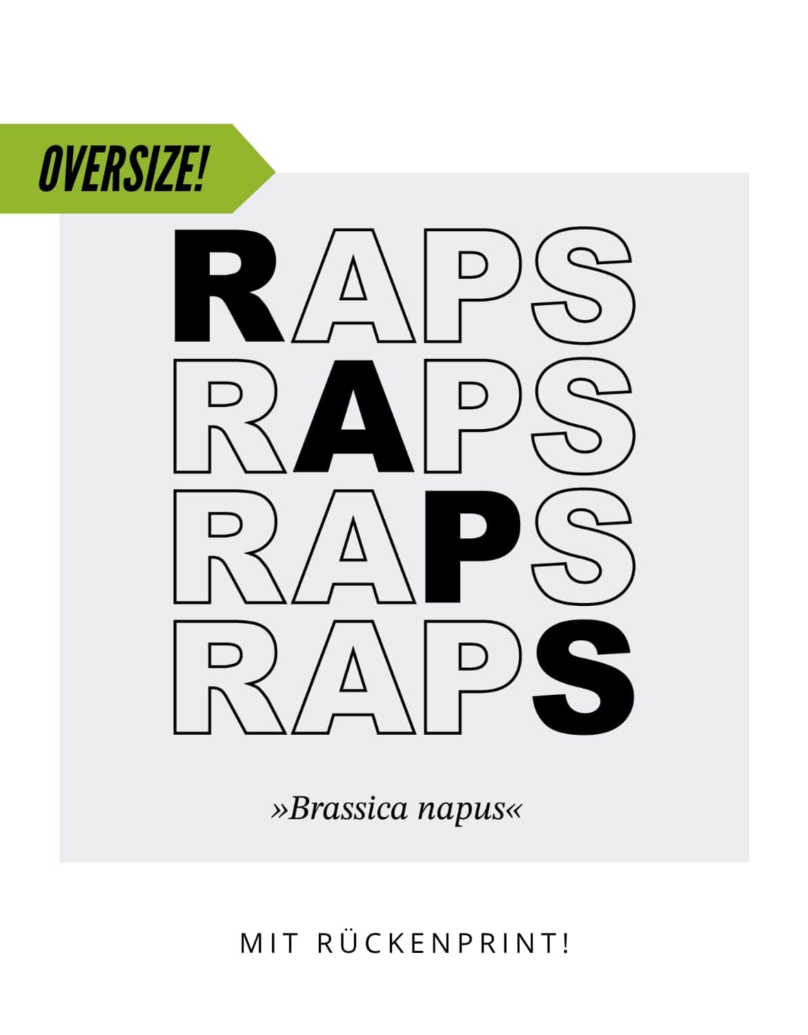 Oversize "Raps #1"