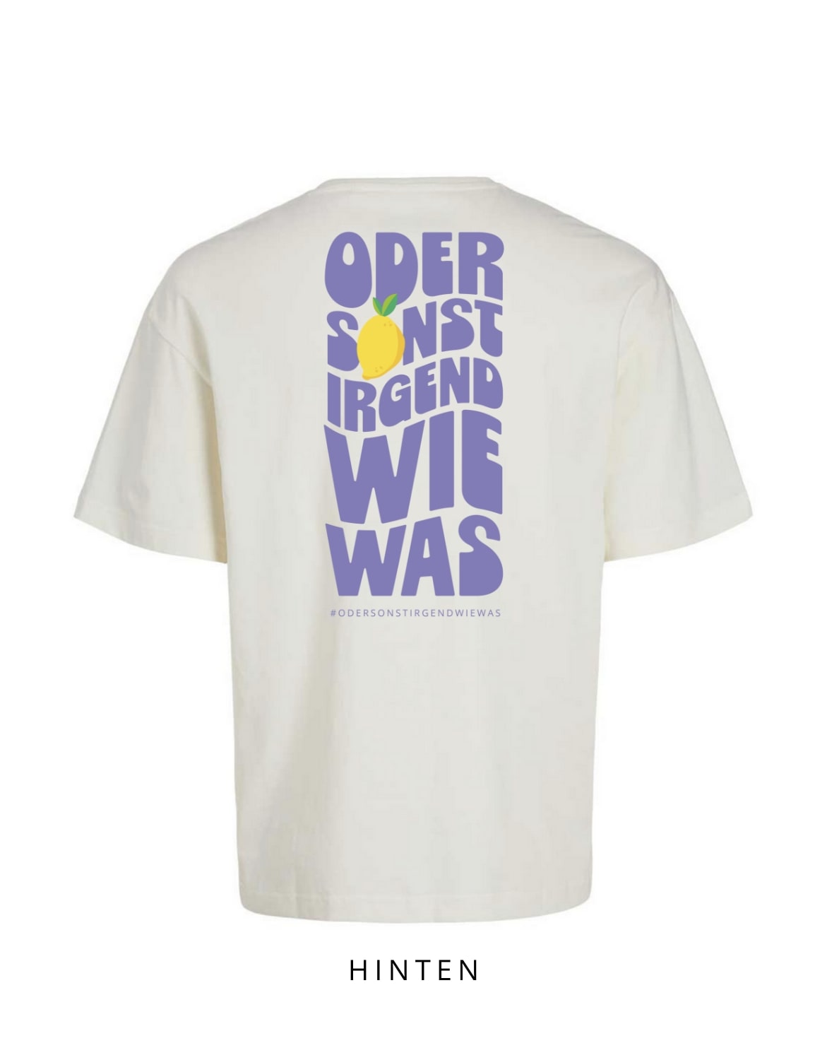Oversize Motiv "Odersonstirgendwiewas"