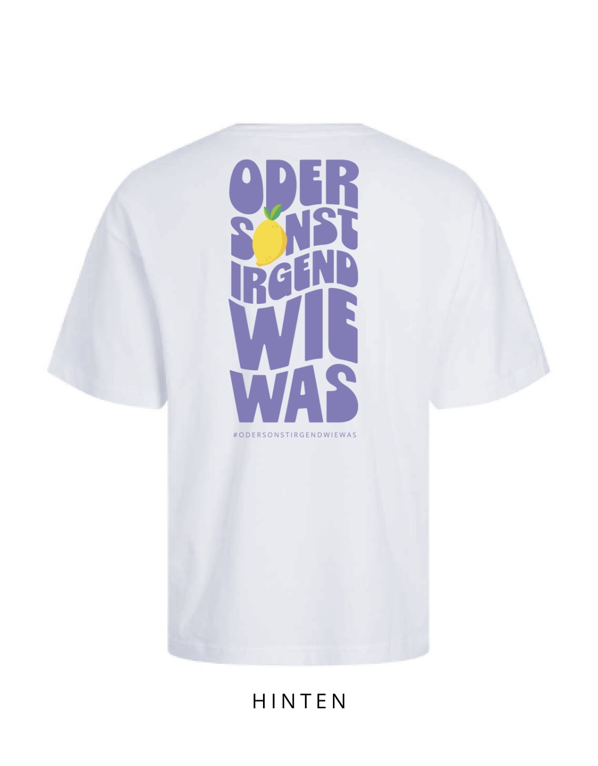 Oversize Motiv "Odersonstirgendwiewas"