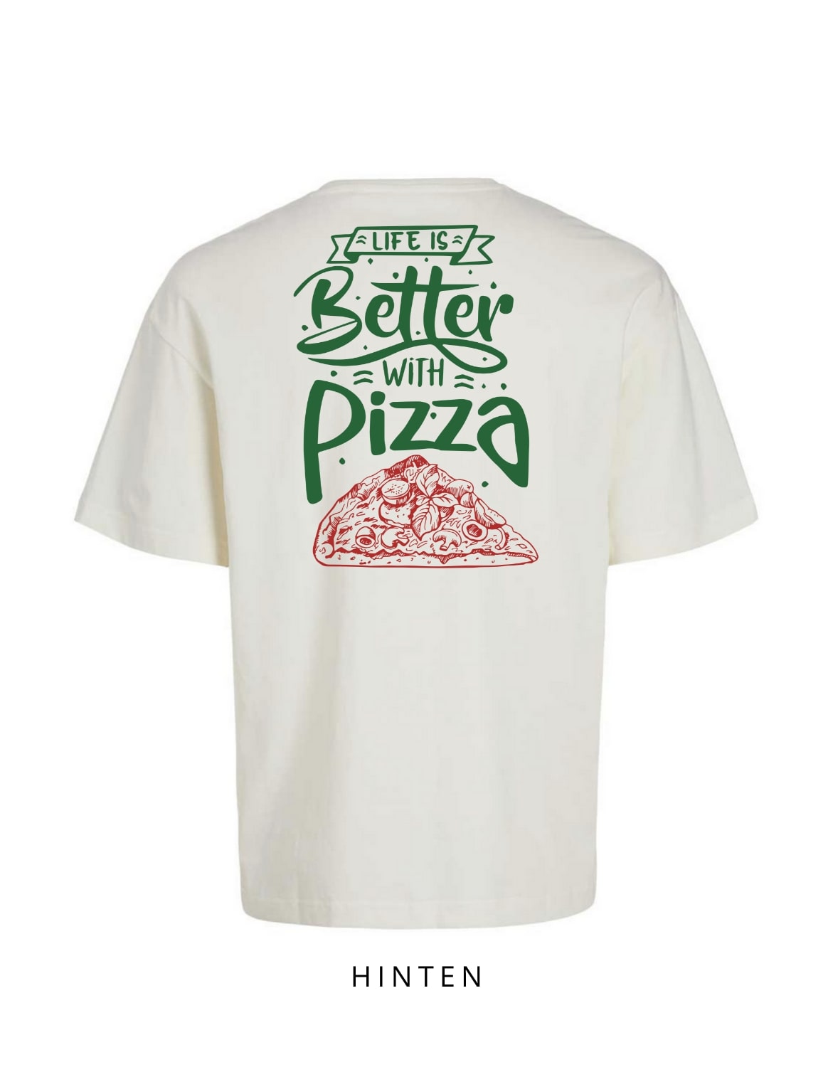 Oversize Motiv "Pizza"