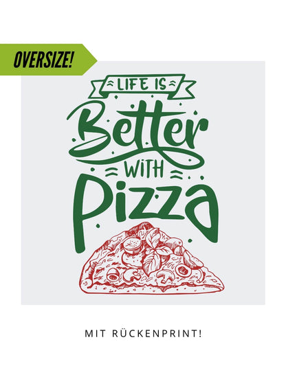 Oversize Motiv "Pizza"