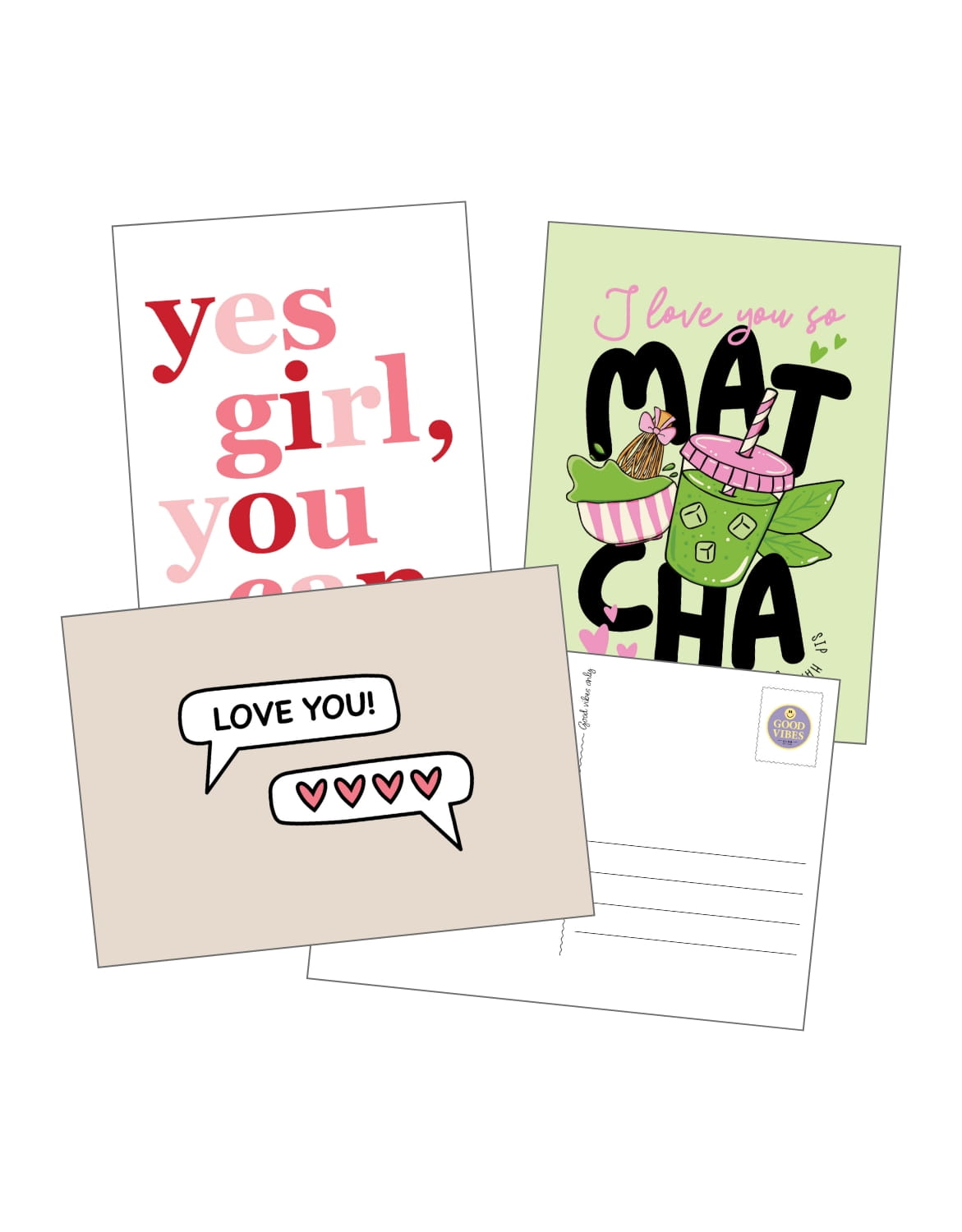 Postkarte, diverse Motive