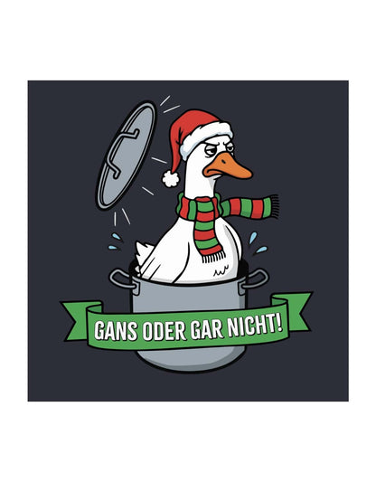 Motiv "Gans oder gar nicht"