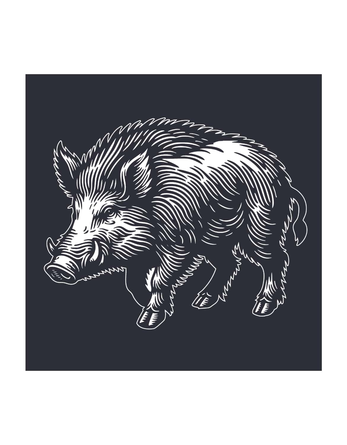 Motiv "Wildschwein"