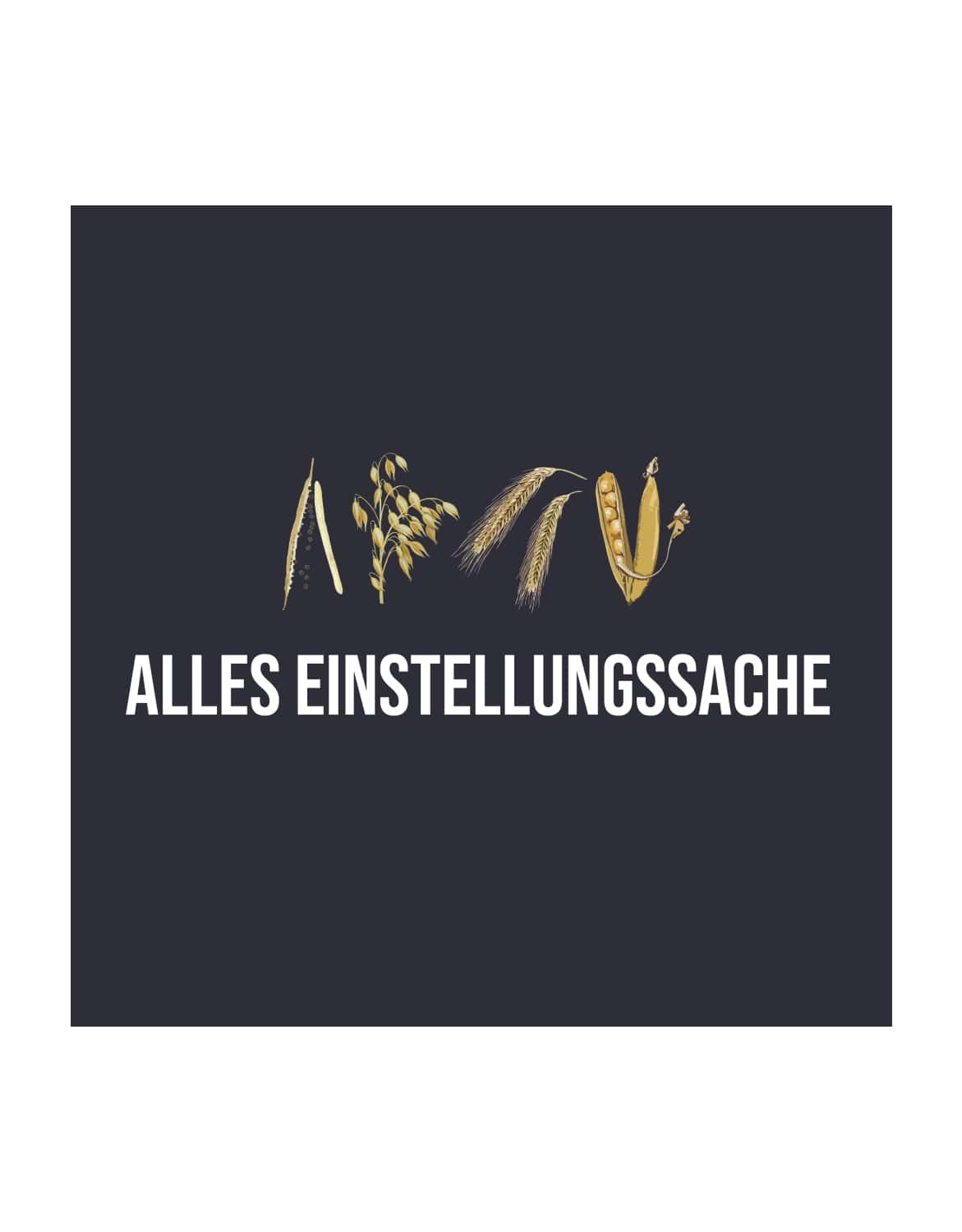 Motiv "Alles Einstellungssache"