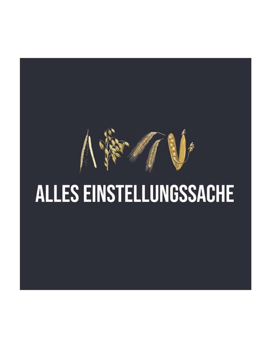 Motiv "Alles Einstellungssache"