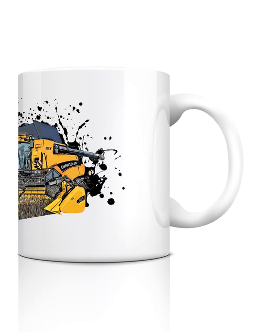 Tasse "Mähdrescher" weiß
