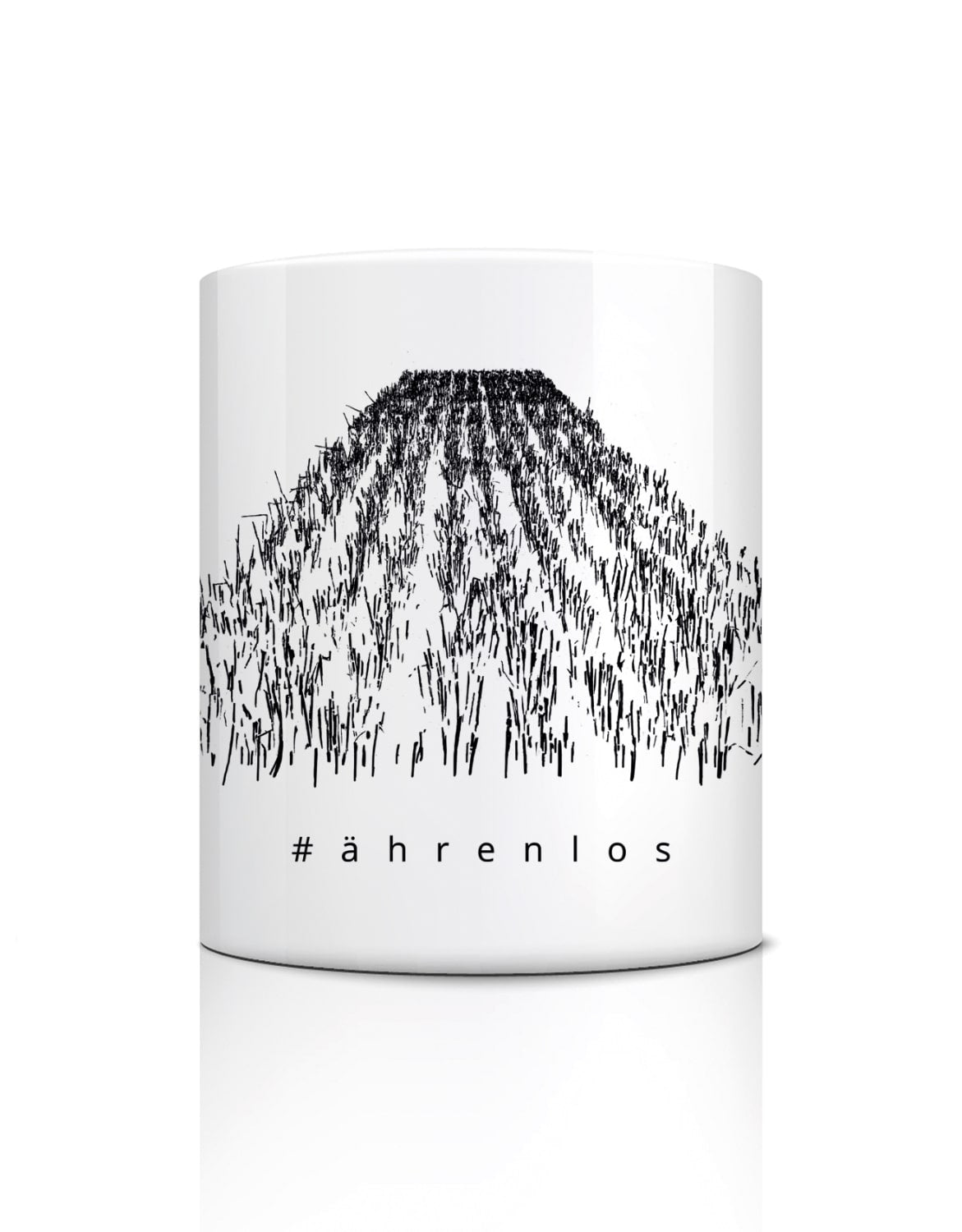 Tasse "Ährenlos" weiß