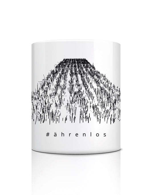 Tasse "Ährenlos" weiß