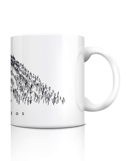 Tasse "Ährenlos" weiß
