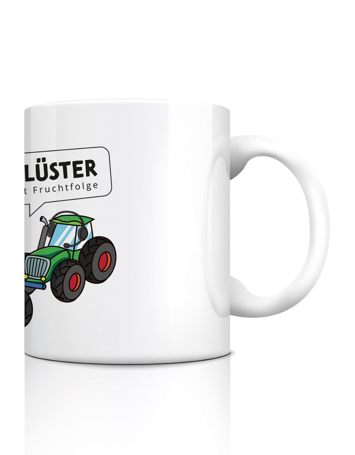 Tasse "Feldgeflüster Trecker"