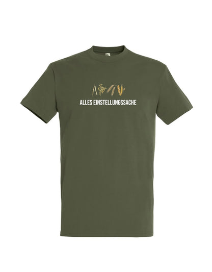Motiv "Alles Einstellungssache"